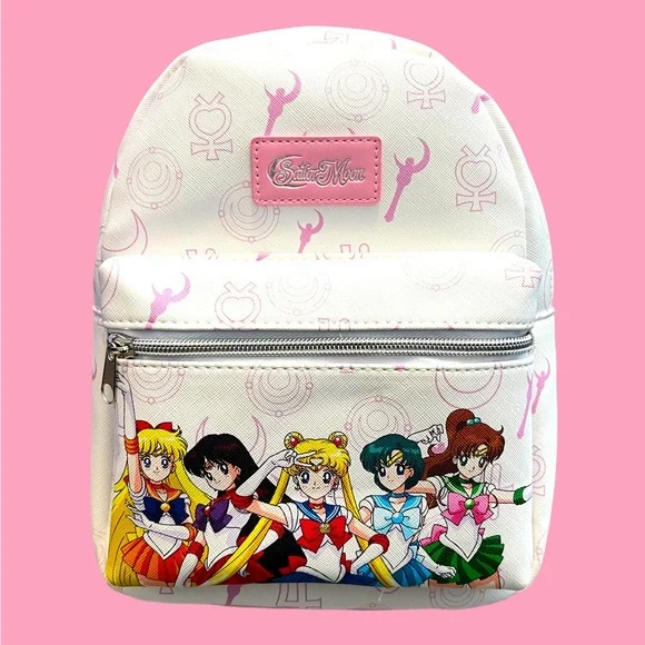 Bags | Sailor Moon Pink Icons Mini Backpack | Poshmark display picture 2